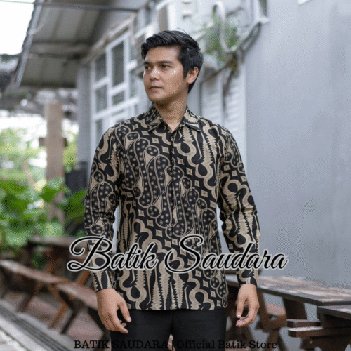 Kemeja Batik Lengan Panjang Motif Seno Ageng