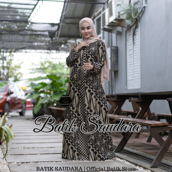 Gamis Batik Bolero Motif Seno Ageng