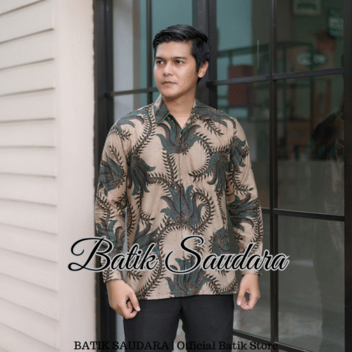 Kemeja Batik Lengan Panjang Motif Kobis