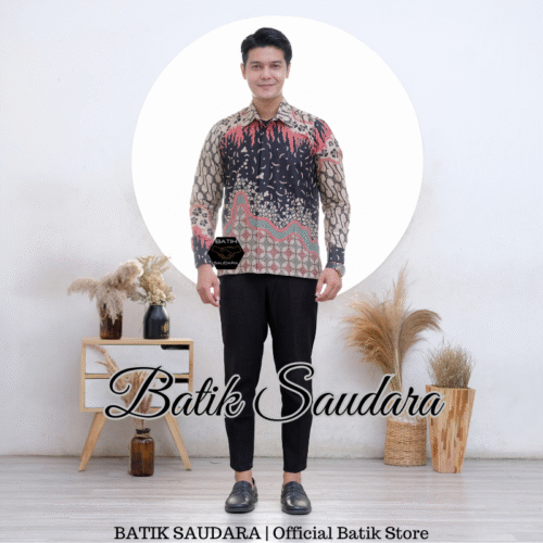 Couple Gamis Batik Bolero Motif Seno Kawung - Gambar 4