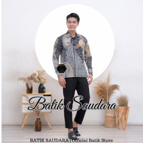 Couple Gamis Batik Bolero Motif Cendrawasih - Gambar 3