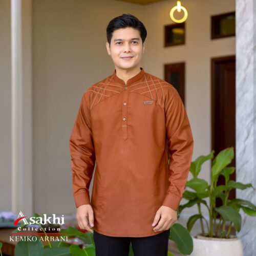 Kemeja Koko Arbani Lengan Panjang - Gambar 7