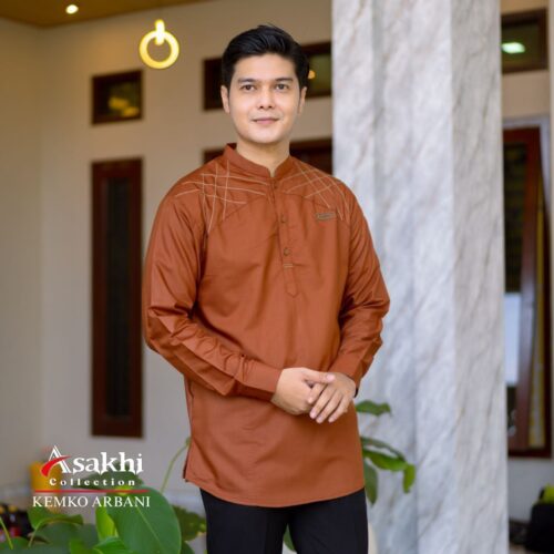 Kemeja Koko Arbani Lengan Panjang - Gambar 6