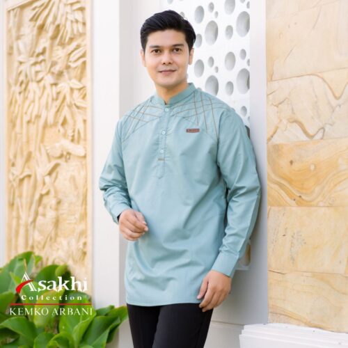Kemeja Koko Arbani Lengan Panjang - Gambar 3