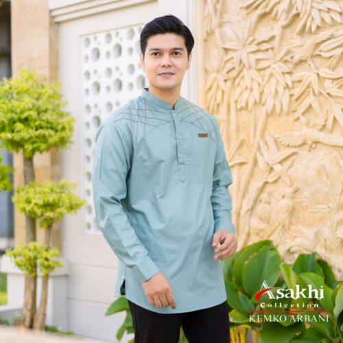 Kemeja Koko Arbani Lengan Panjang - Gambar 2